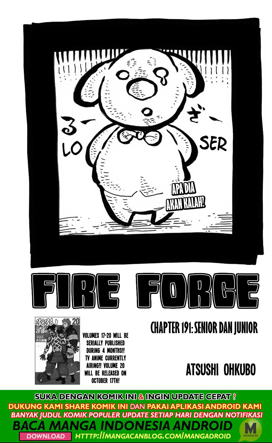 Baca Komik Fire Brigade of Flames Chapter 191 Gambar 1