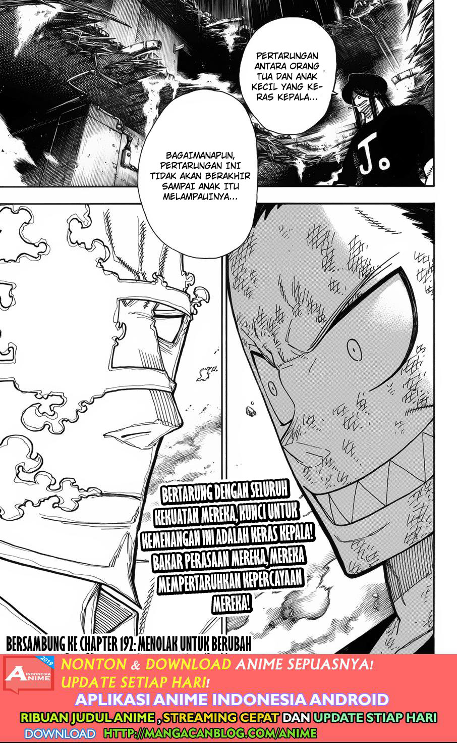 Fire Brigade of Flames Chapter 191 Gambar 19