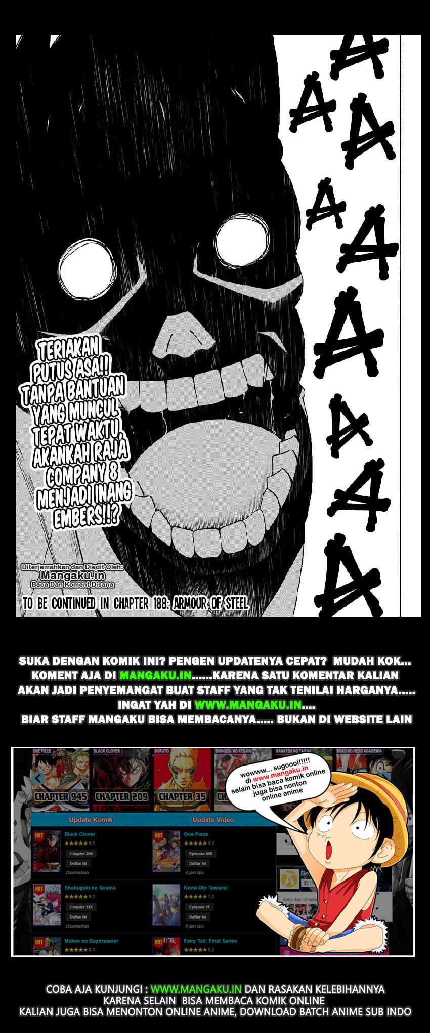 Fire Brigade of Flames Chapter 187 Gambar 19