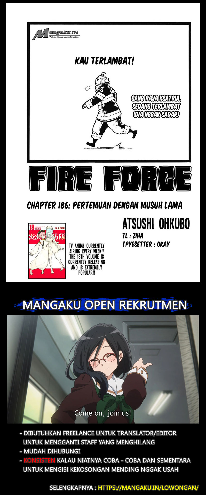 Baca Manga Fire Brigade of Flames Chapter 186 Gambar 2