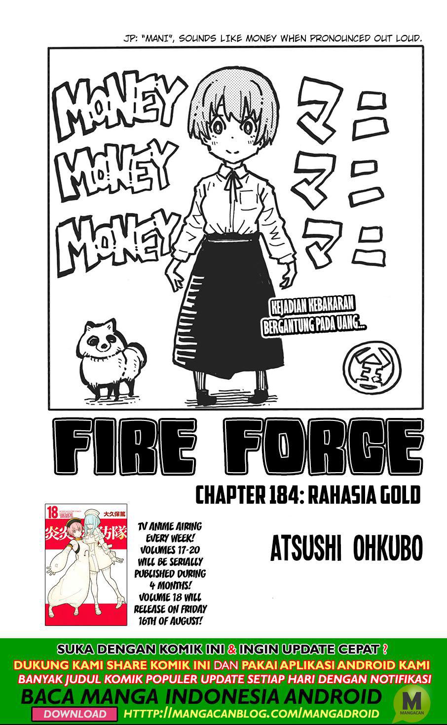 Baca Komik Fire Brigade of Flames Chapter 184 Gambar 1