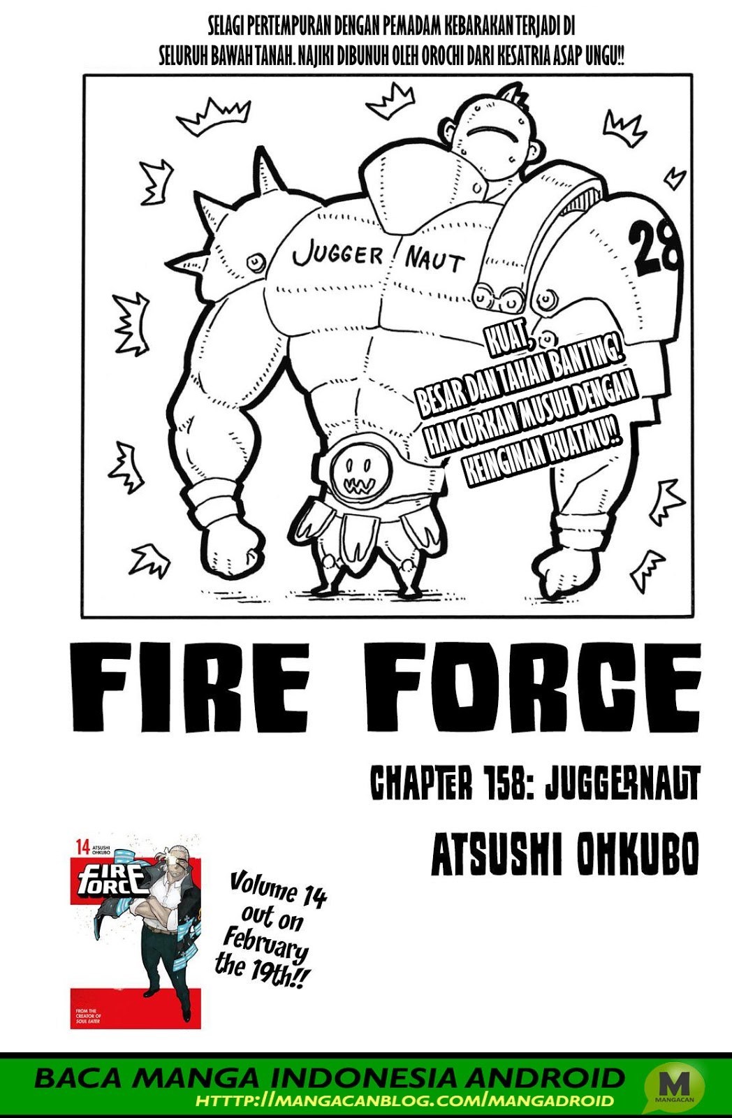 Baca Komik Fire Brigade of Flames Chapter 158 Gambar 1