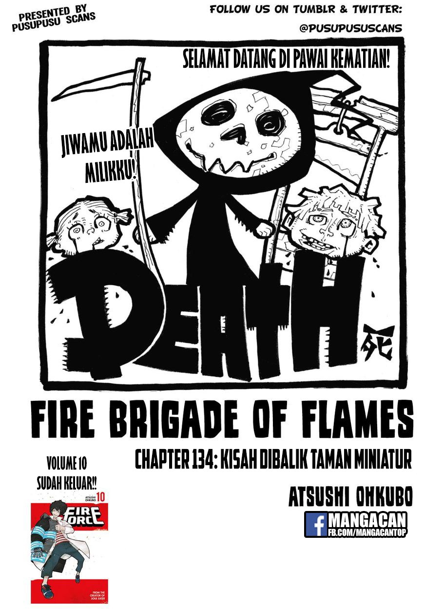 Baca Komik Fire Brigade of Flames Chapter 134 Gambar 1