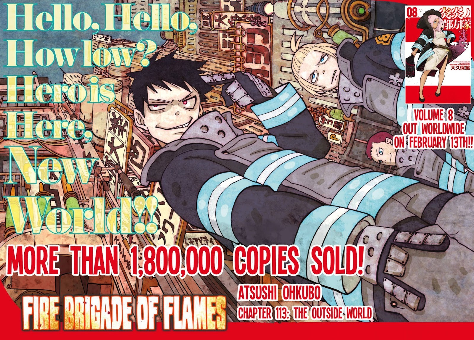Baca Manga Fire Brigade of Flames Chapter 113 Gambar 2