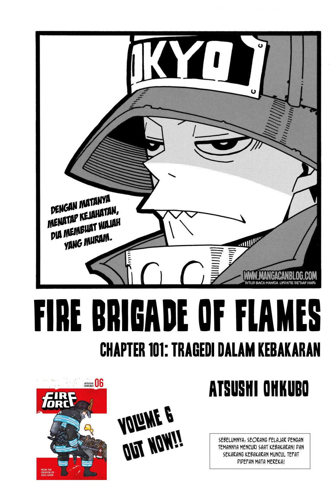 Baca Komik Fire Brigade of Flames Chapter 101 Gambar 1