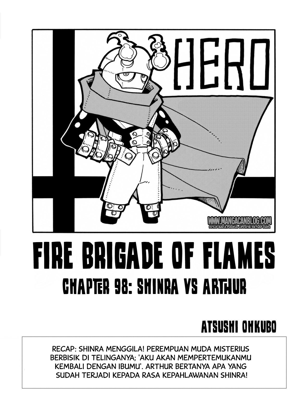 Baca Manga Fire Brigade of Flames Chapter 98 Gambar 2