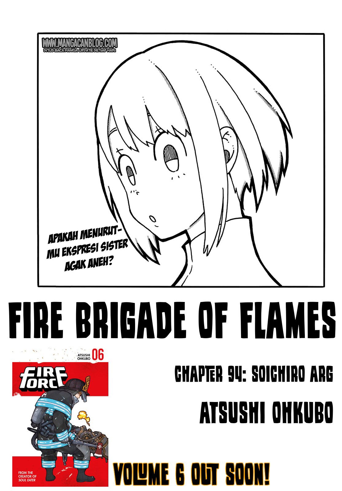 Baca Komik Fire Brigade of Flames Chapter 94 Gambar 1