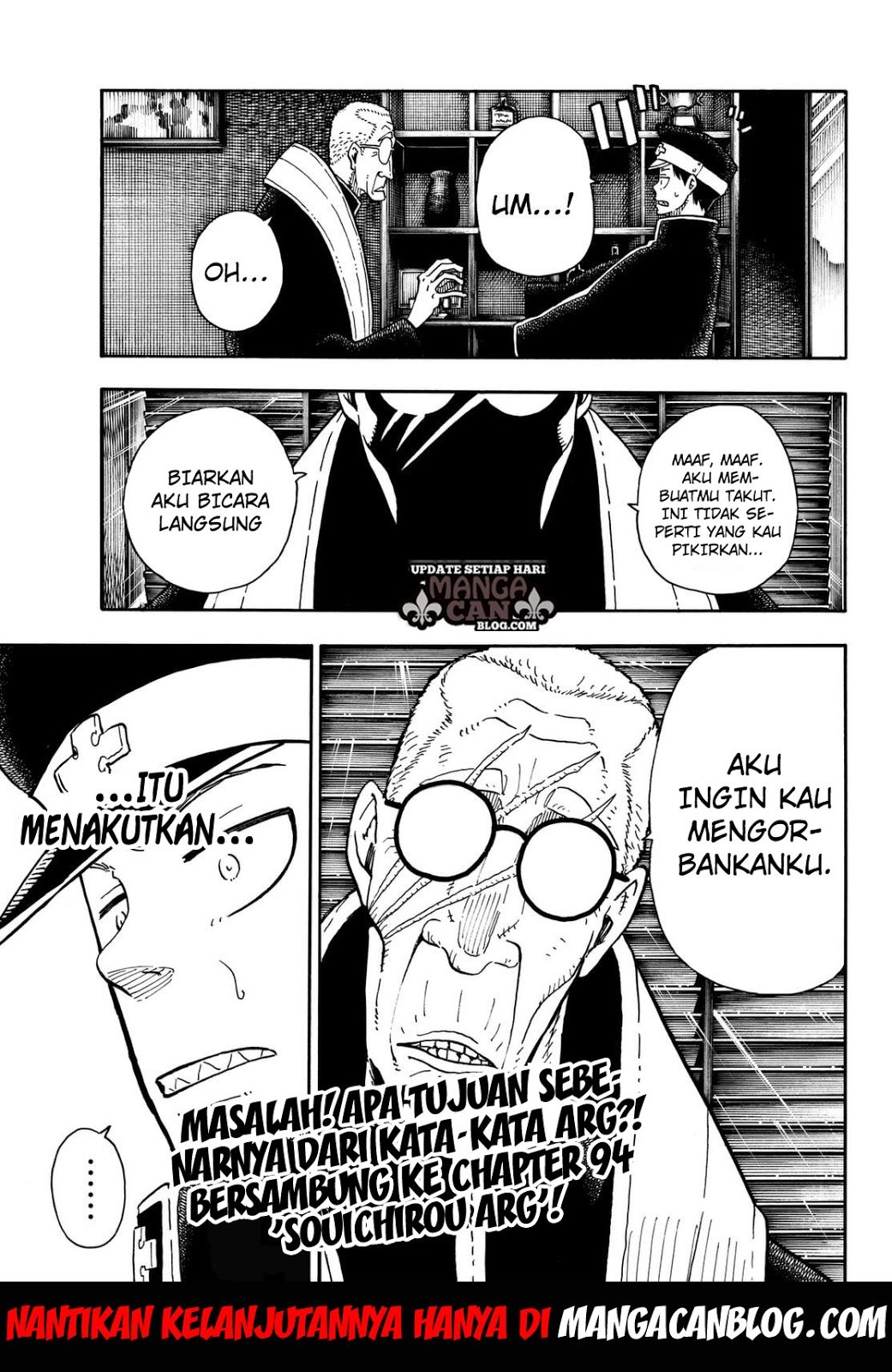 Fire Brigade of Flames Chapter 93 Gambar 19