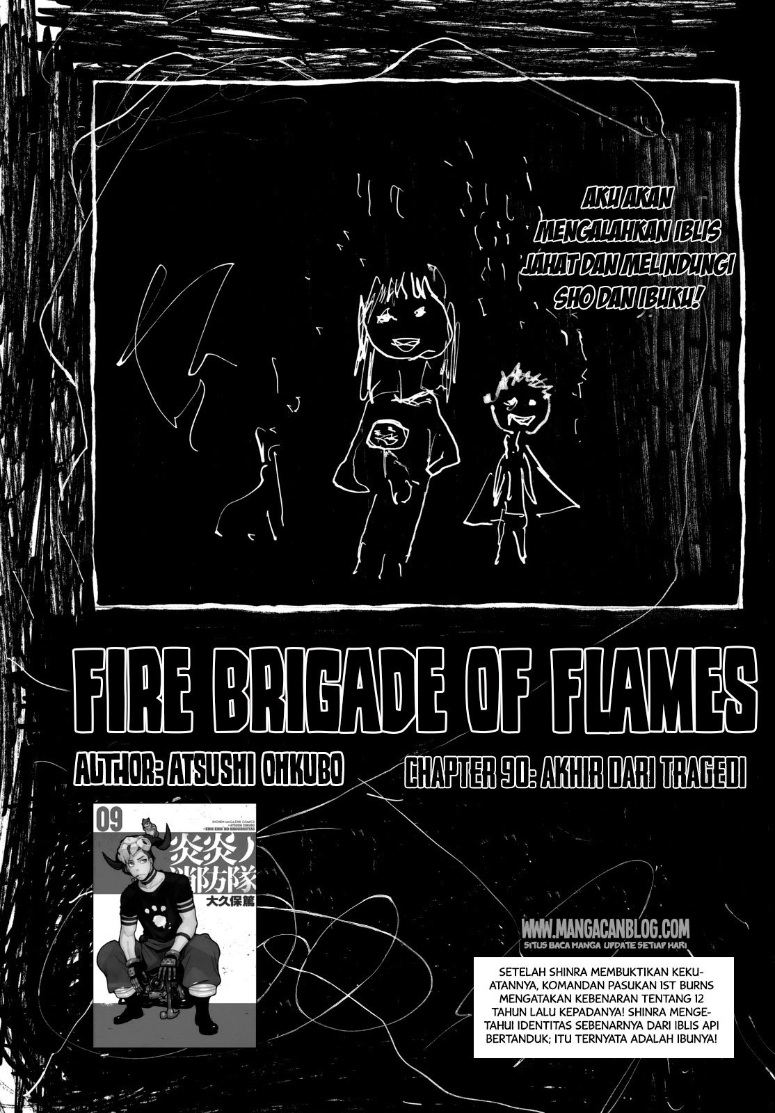 Baca Komik Fire Brigade of Flames Chapter 90 Gambar 1