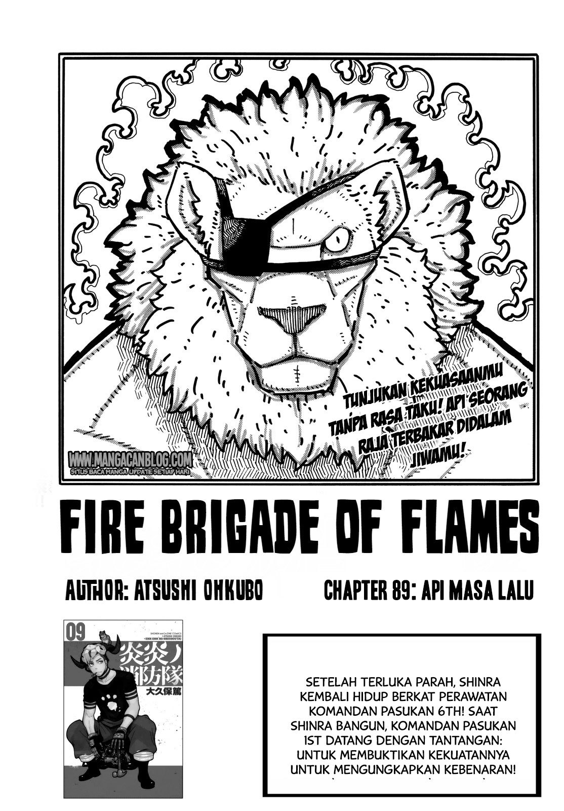 Baca Komik Fire Brigade of Flames Chapter 89 Gambar 1