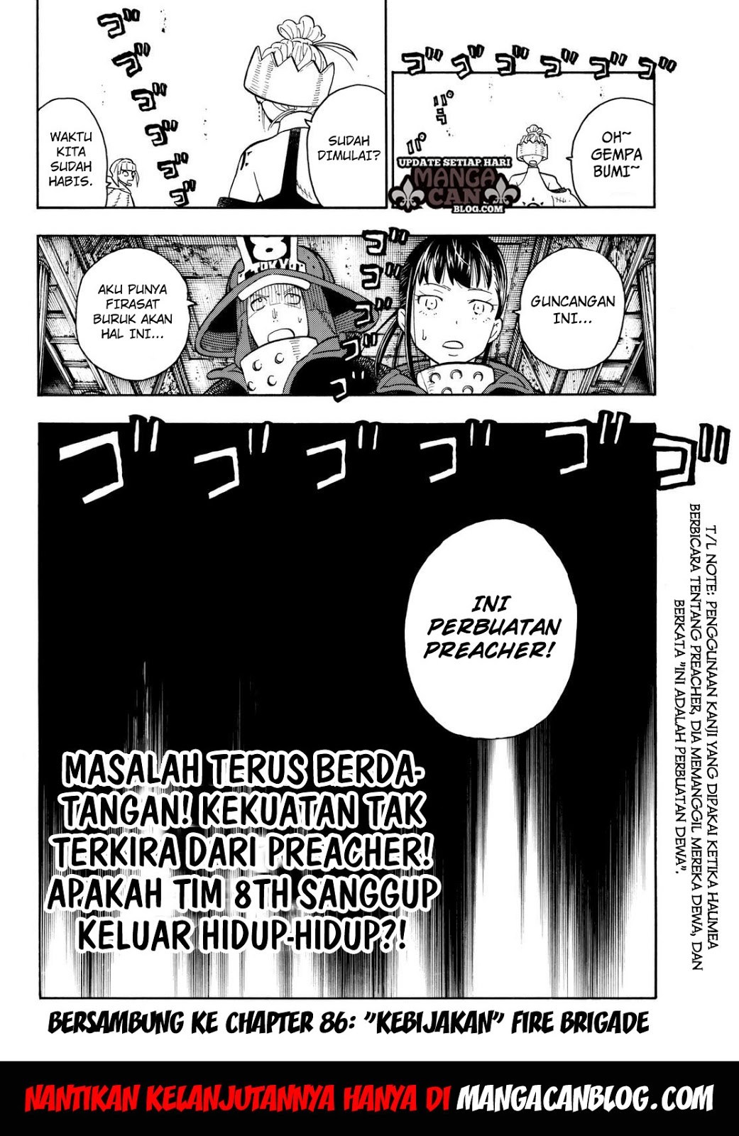 Fire Brigade of Flames Chapter 85 Gambar 20