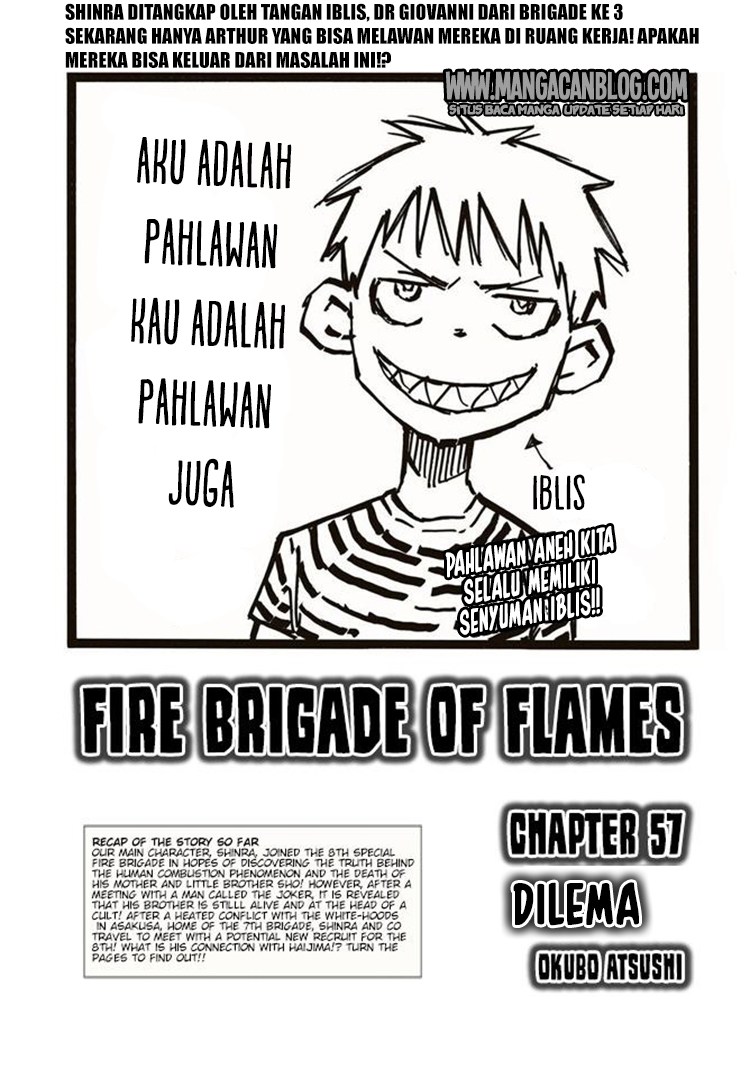 Baca Komik Fire Brigade of Flames Chapter 57 Gambar 1