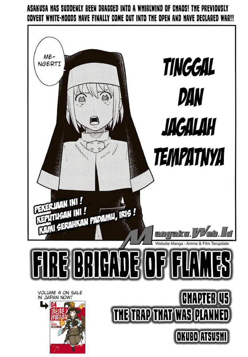Baca Komik Fire Brigade of Flames Chapter 45 Gambar 1