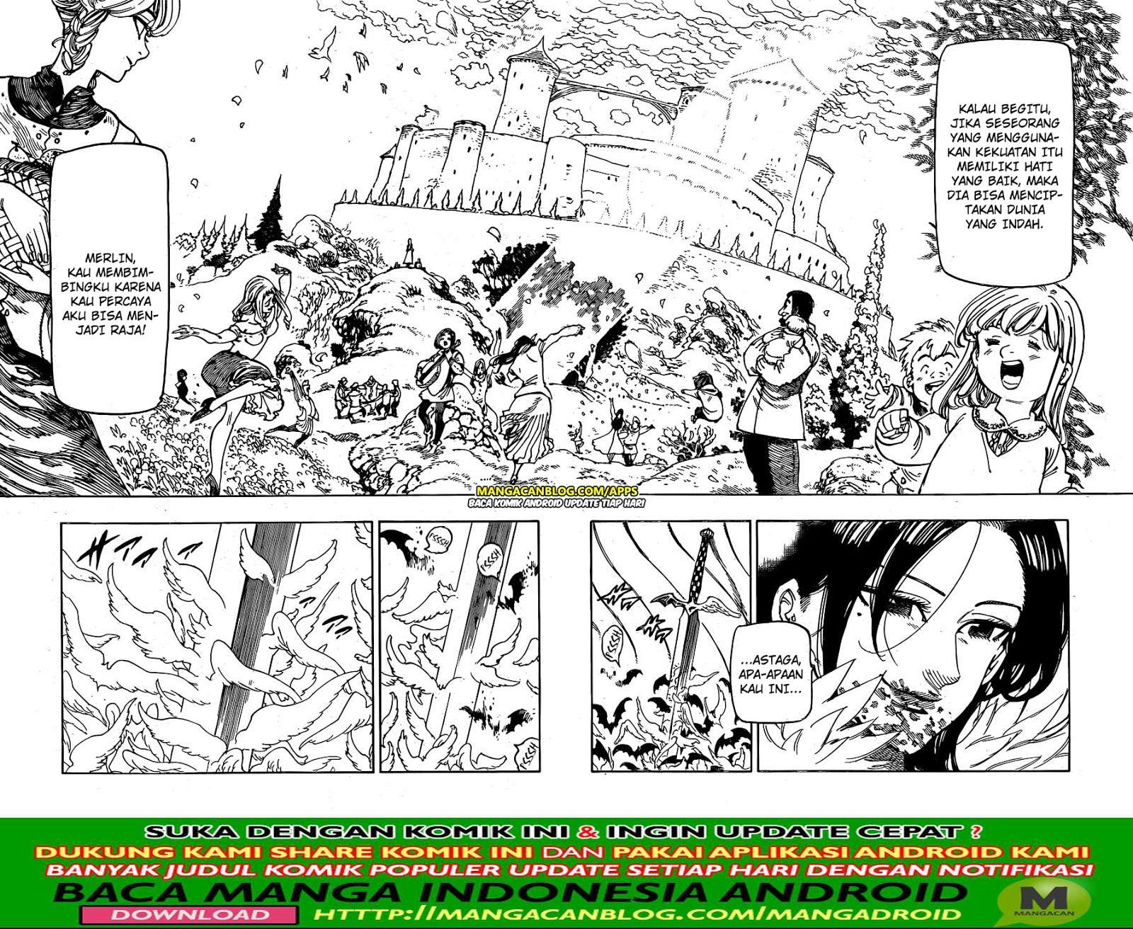 Nanatsu no Taizai Chapter 340 Gambar 8