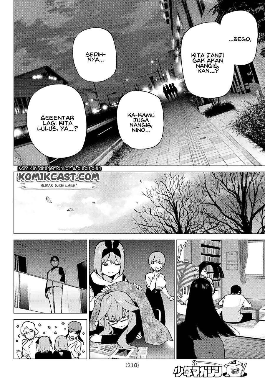 Go-toubun no Hanayome Chapter 120 Gambar 12