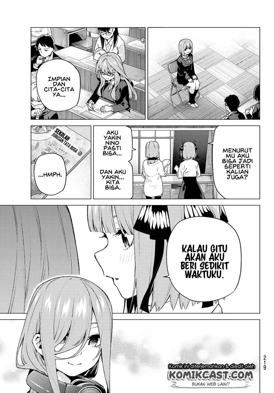 Go-toubun no Hanayome Chapter 120 Gambar 13