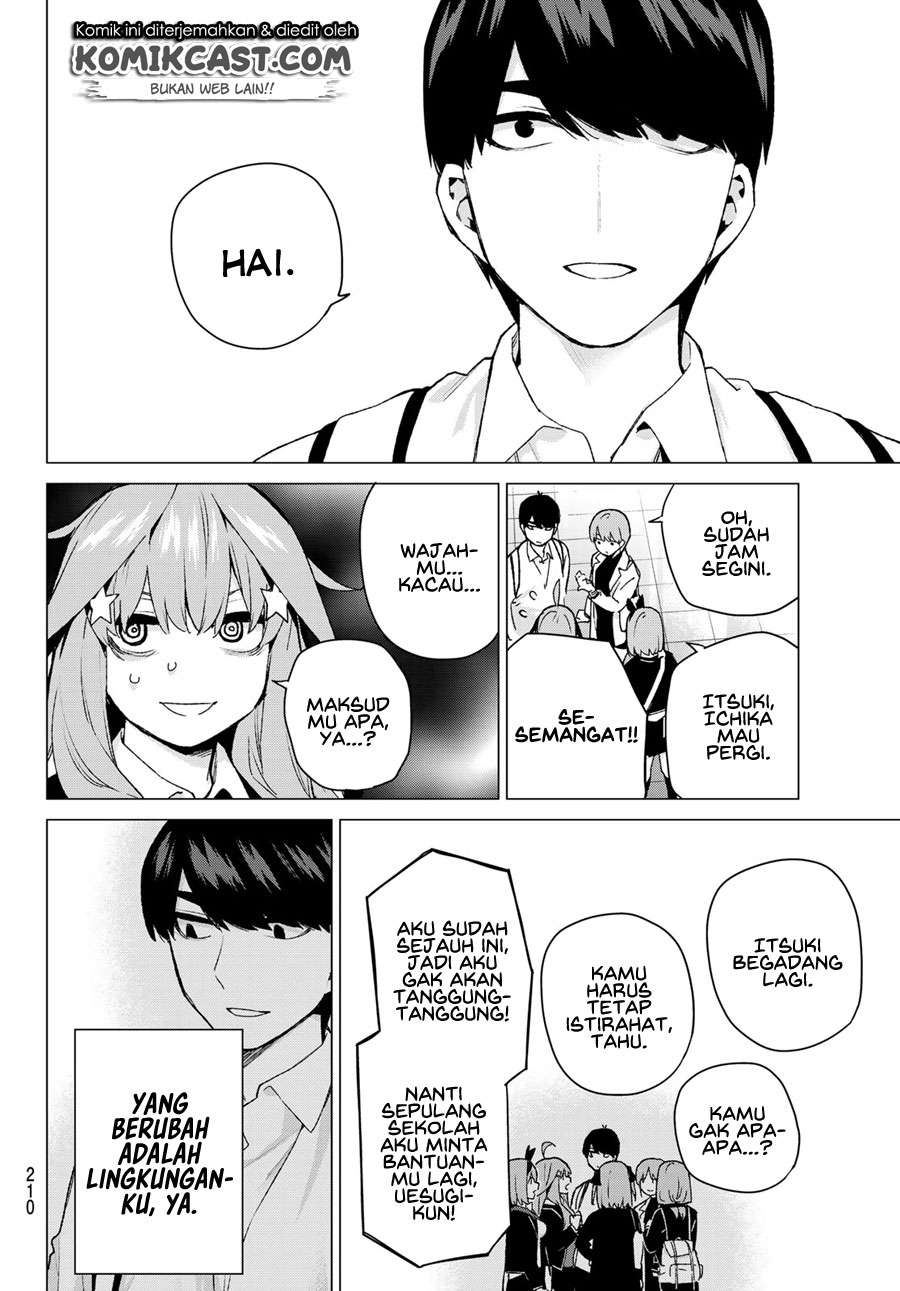 Go-toubun no Hanayome Chapter 120 Gambar 4