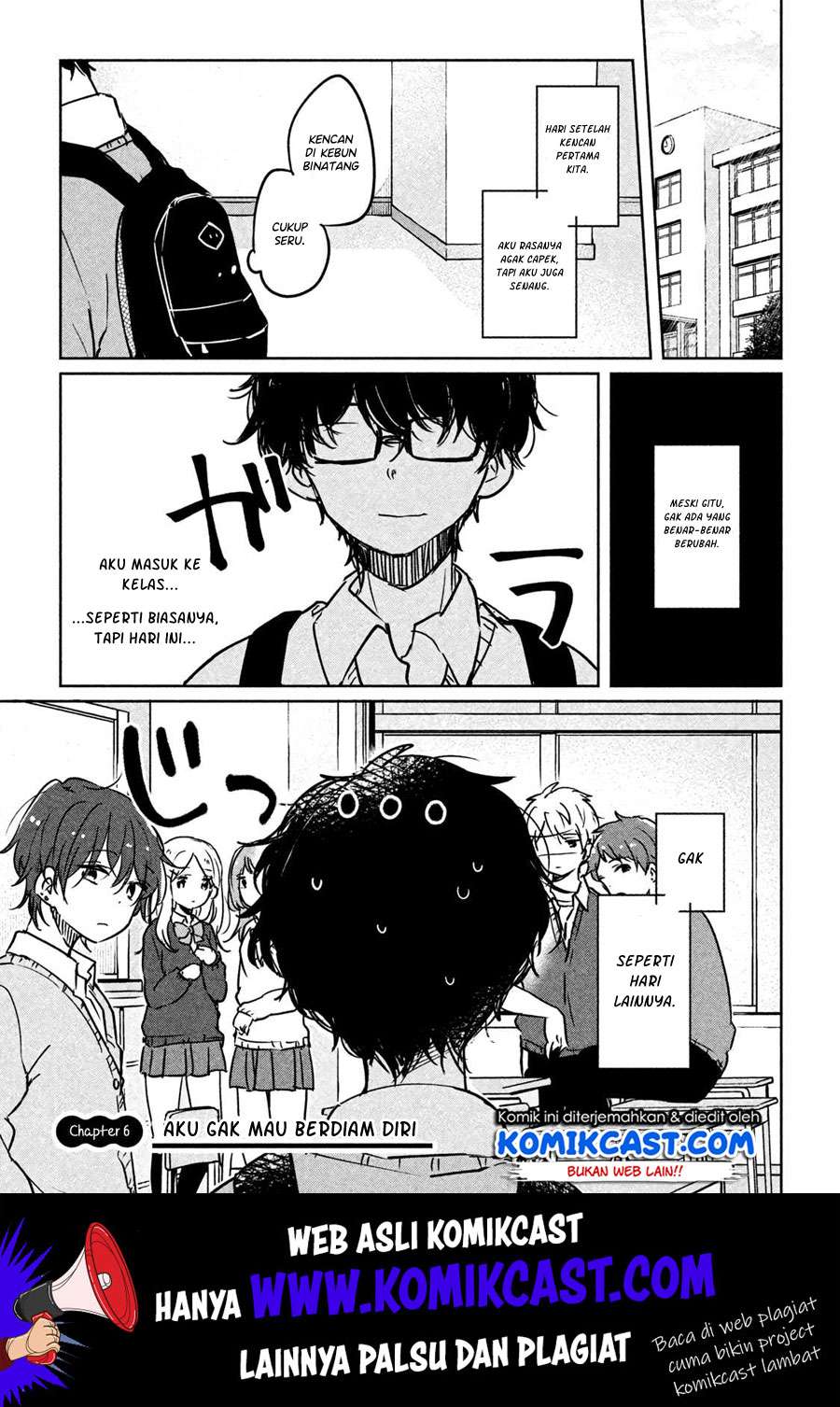 Baca Manga It’s Not Meguro-san’s First Time Chapter 6 Gambar 2