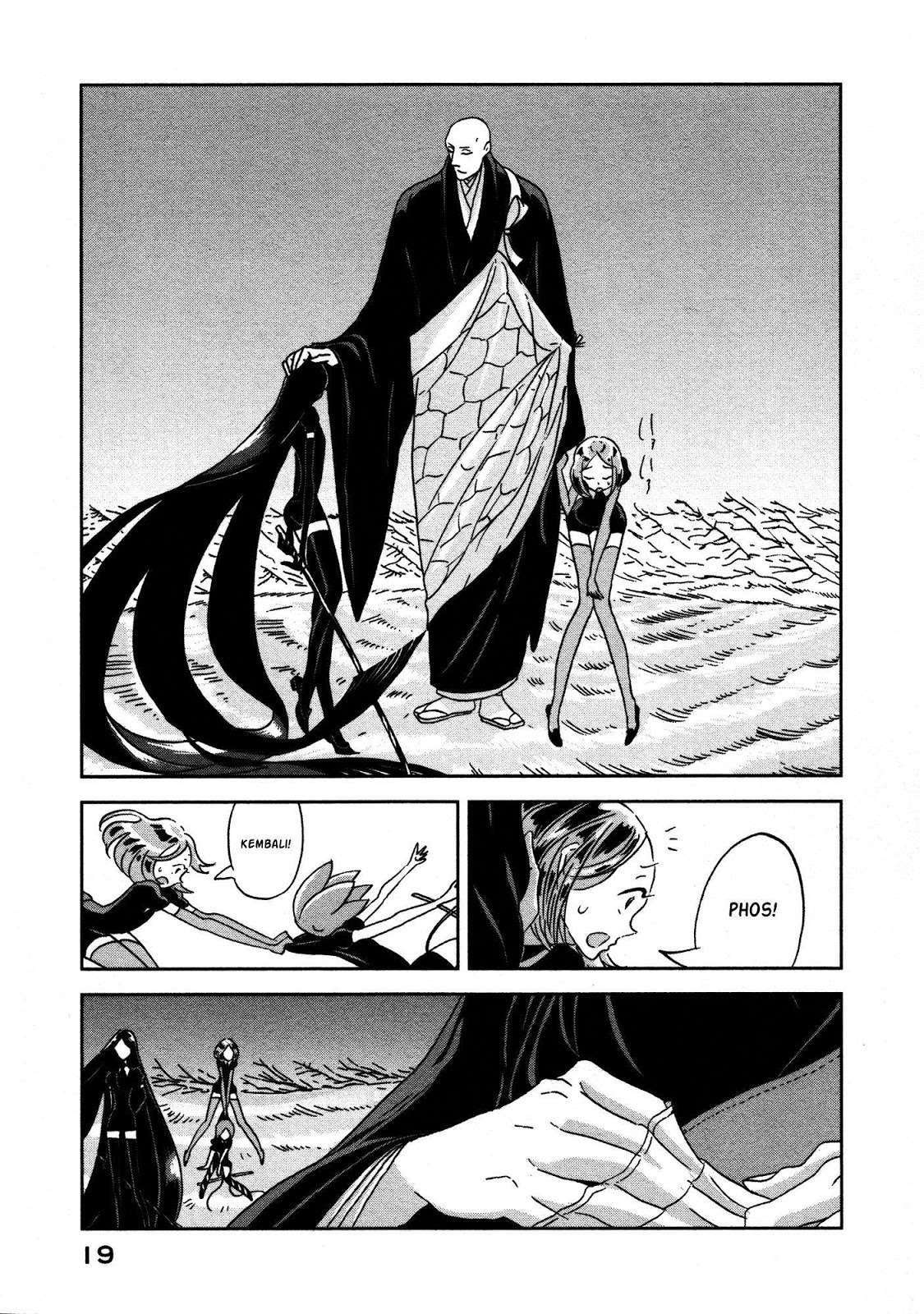 Houseki no Kuni Chapter 14 Gambar 21