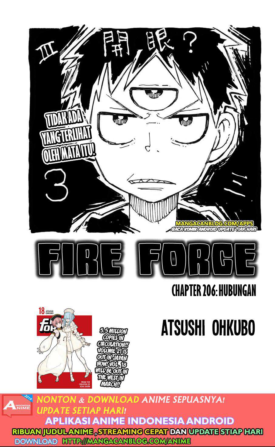 Baca Komik Fire Brigade of Flames Chapter 206 Gambar 1