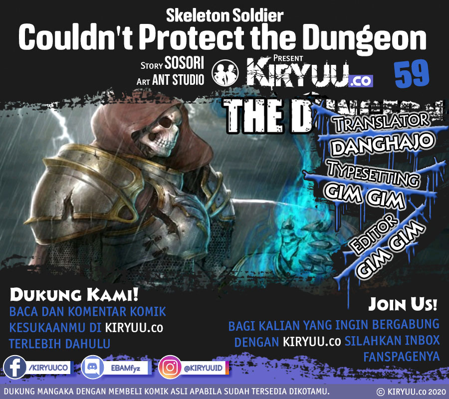 Baca Komik Skeleton Soldier Couldn’t Protect the Dungeon Chapter 59 Gambar 1