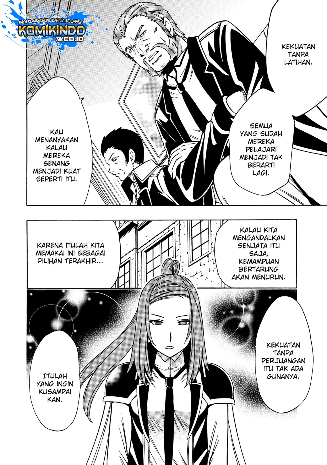 Kenja no Mago  Chapter 36 Gambar 11