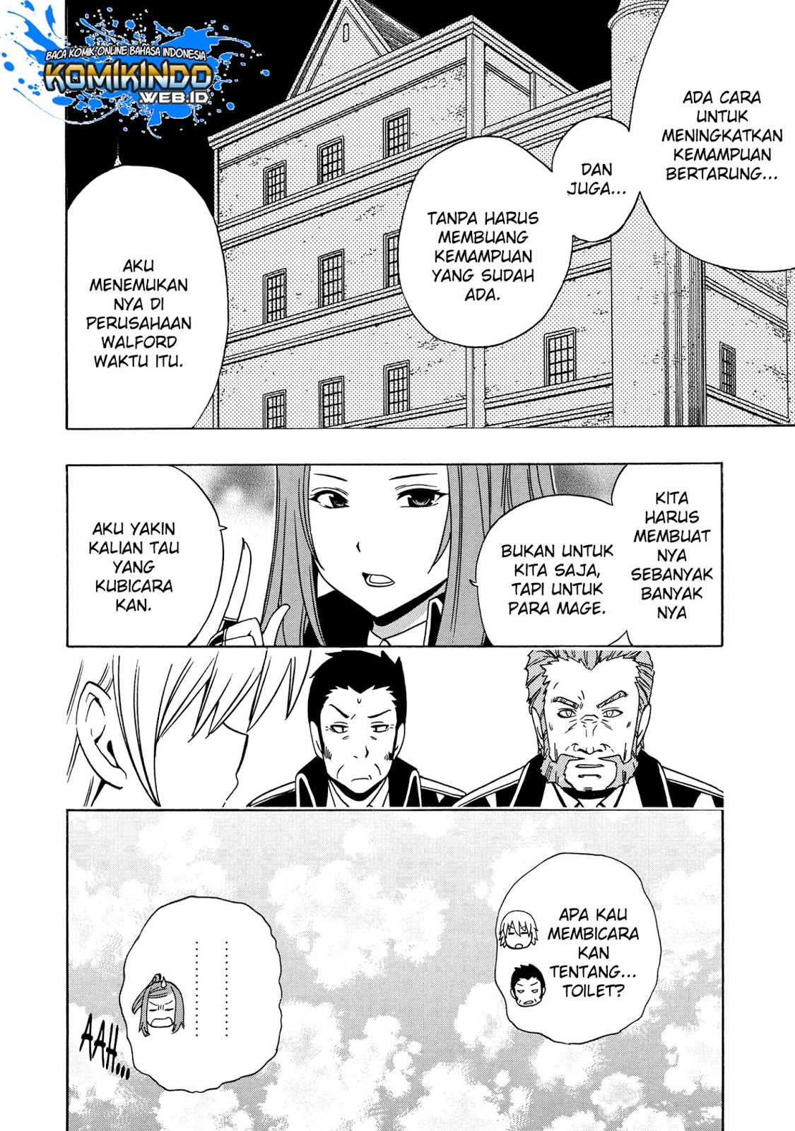 Kenja no Mago  Chapter 36 Gambar 13