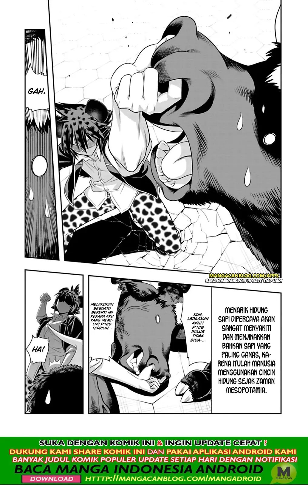 Murenase! Shiiton Gakuen Chapter 100 Gambar 8