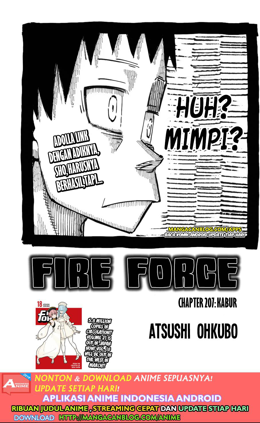 Baca Komik Fire Brigade of Flames Chapter 207 Gambar 1