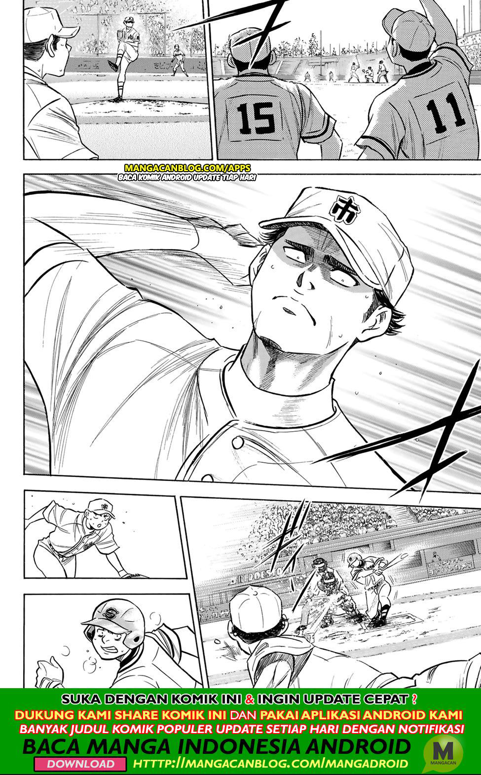 Diamond no Ace Act 2 Chapter 202 Gambar 12