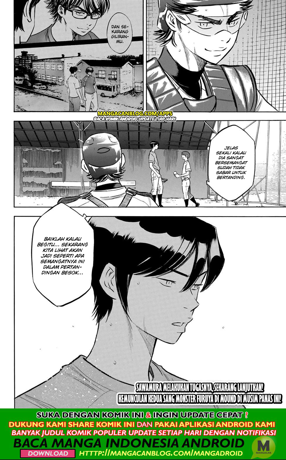 Diamond no Ace Act 2 Chapter 202 Gambar 20