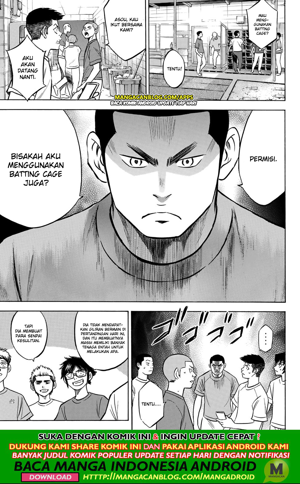 Diamond no Ace Act 2 Chapter 198 Gambar 7