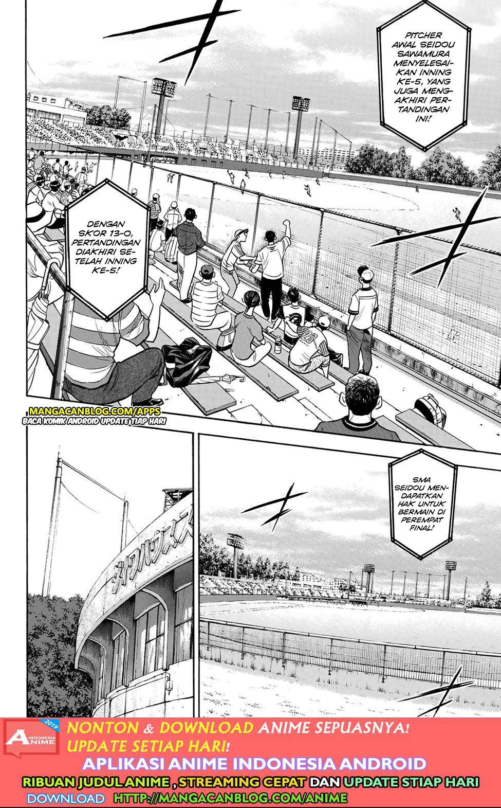 Diamond no Ace Act 2 Chapter 197 Gambar 10