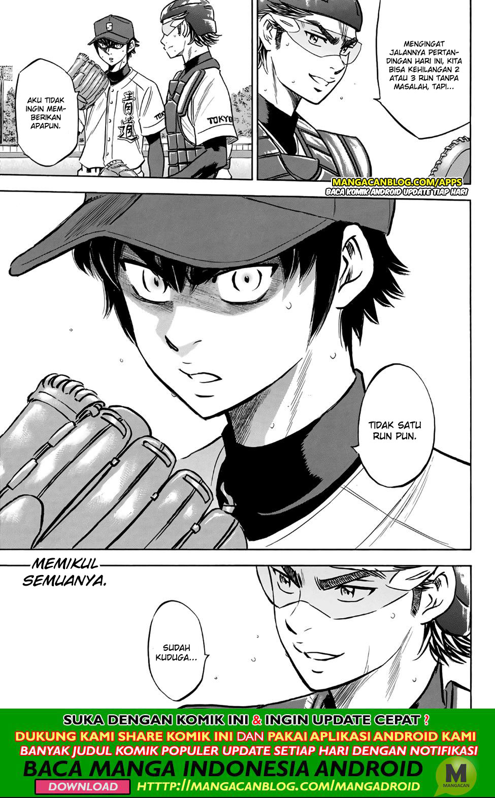 Diamond no Ace Act 2 Chapter 194 Gambar 19