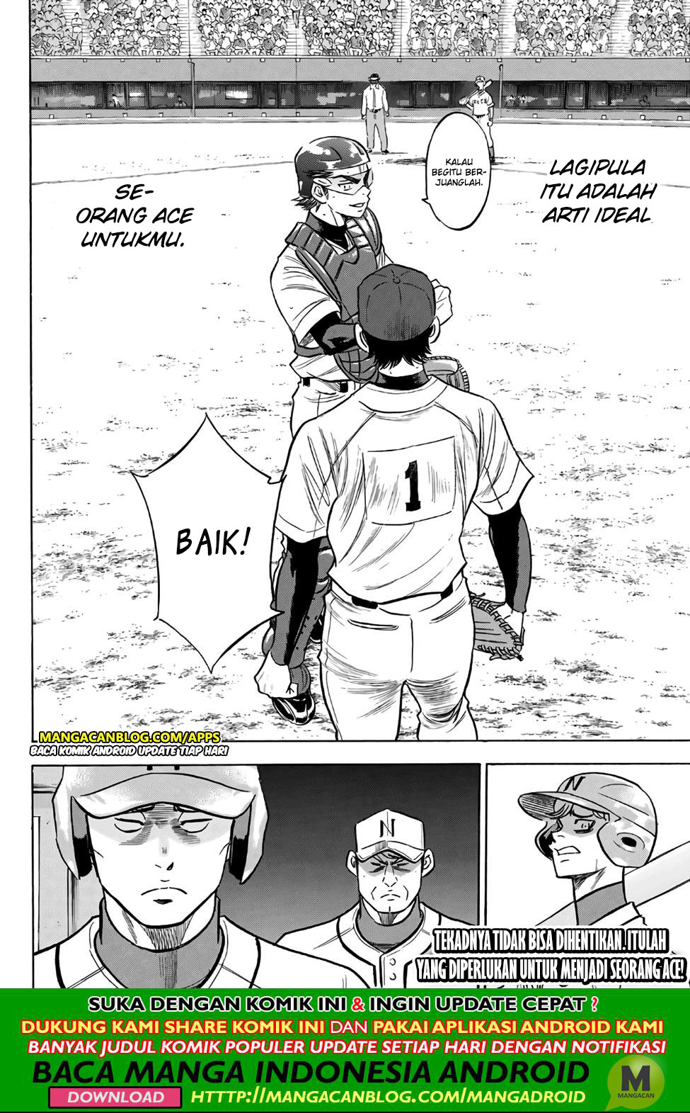 Diamond no Ace Act 2 Chapter 194 Gambar 20