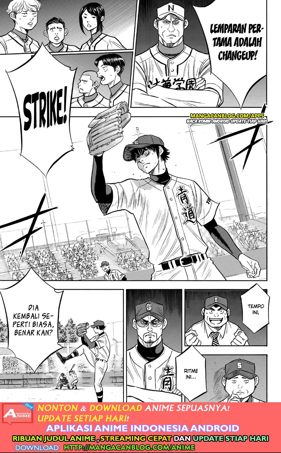 Diamond no Ace Act 2 Chapter 190 Gambar 15