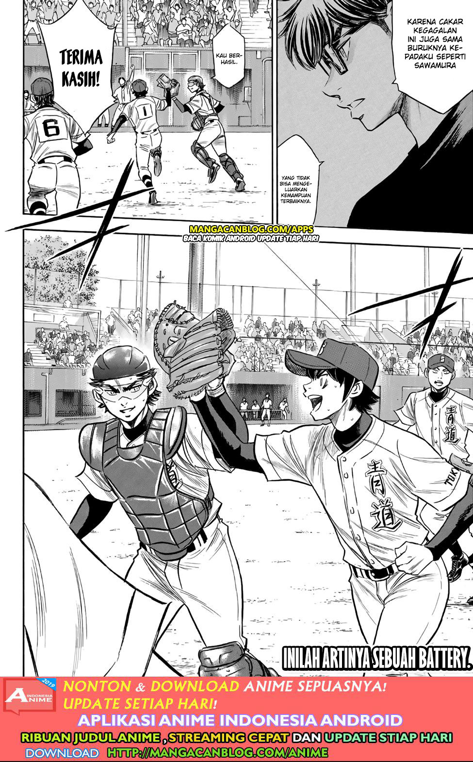 Diamond no Ace Act 2 Chapter 190 Gambar 20