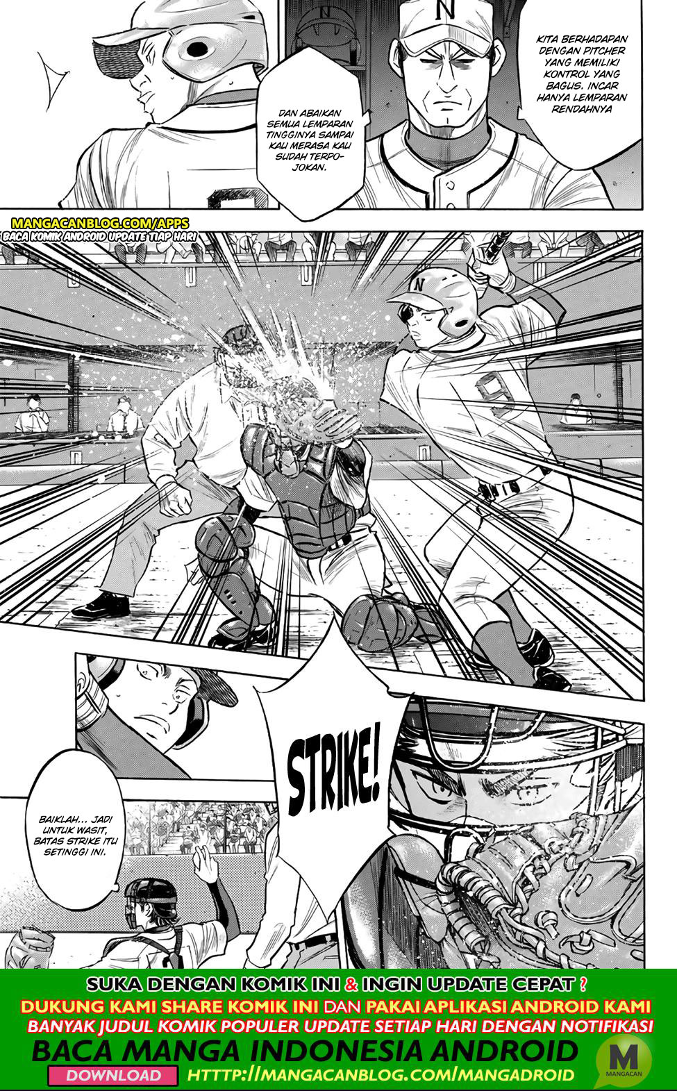 Diamond no Ace Act 2 Chapter 190 Gambar 9