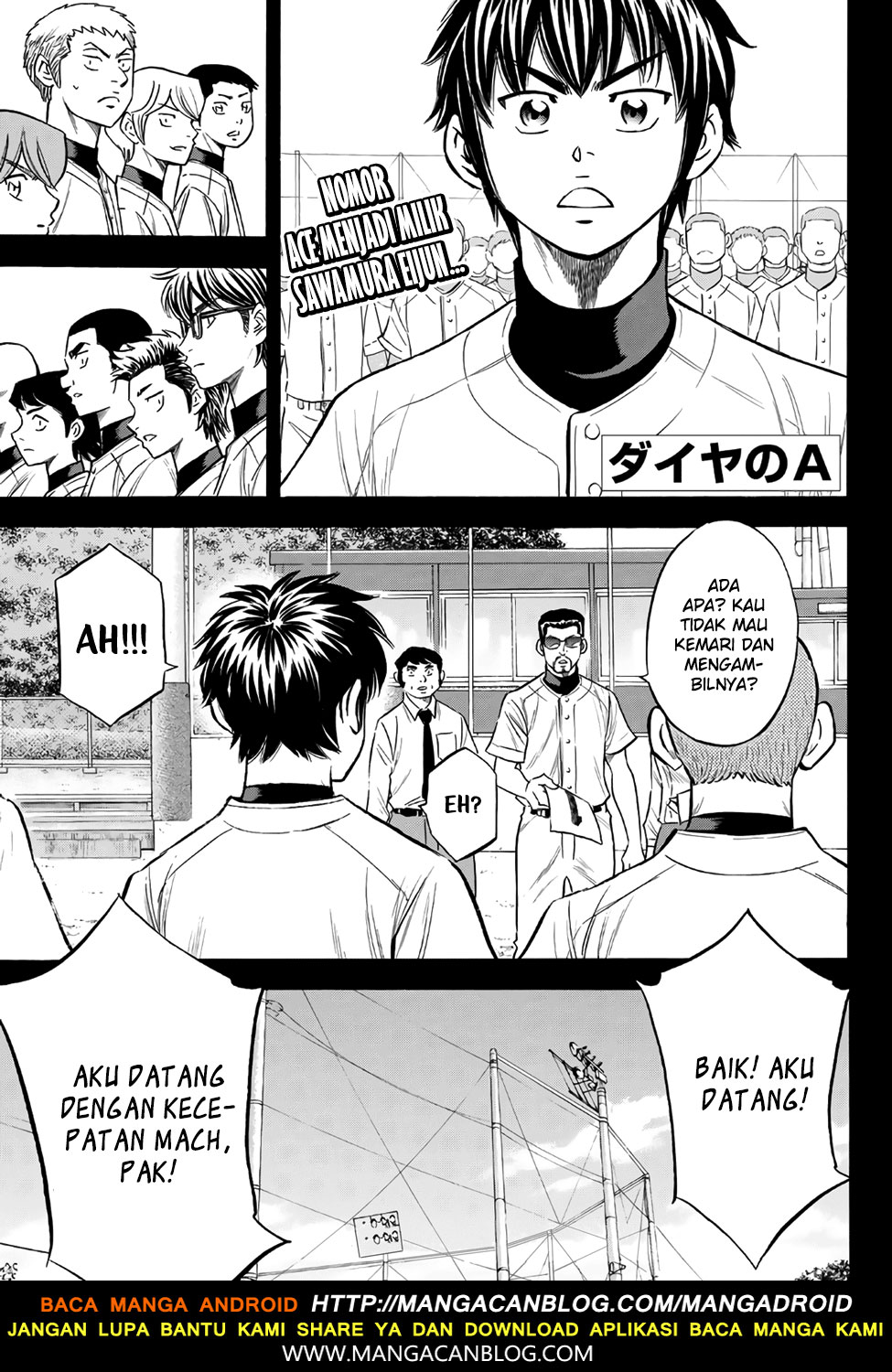 Baca Komik Diamond no Ace Act 2 Chapter 142 Gambar 1