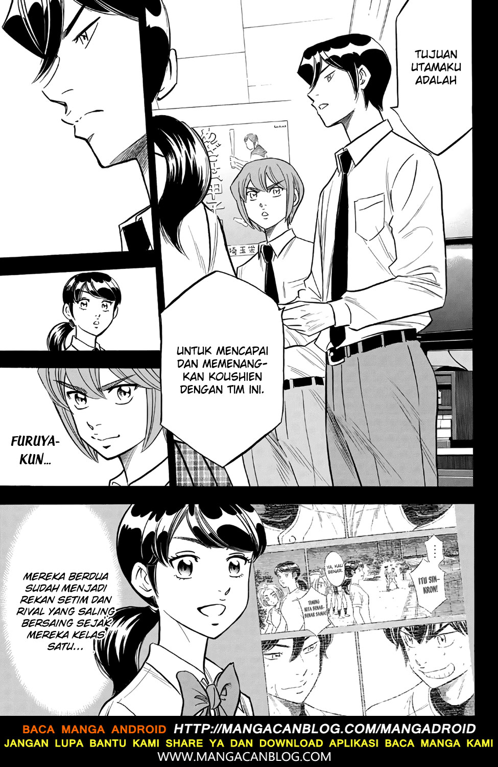 Diamond no Ace Act 2 Chapter 142 Gambar 16