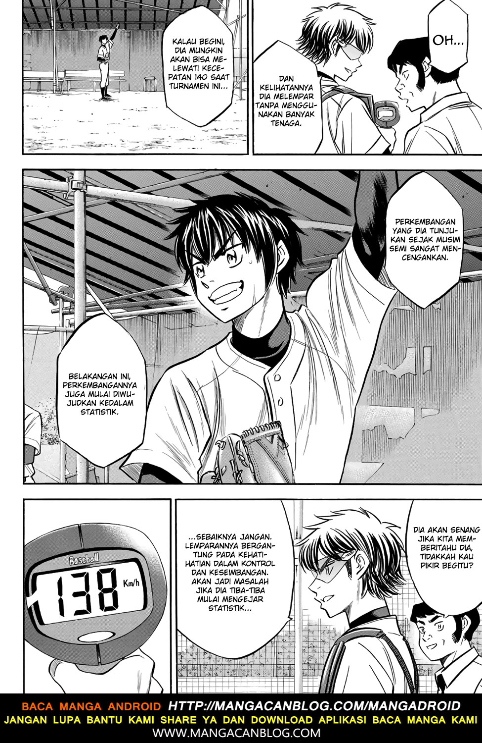 Diamond no Ace Act 2 Chapter 135 Gambar 7