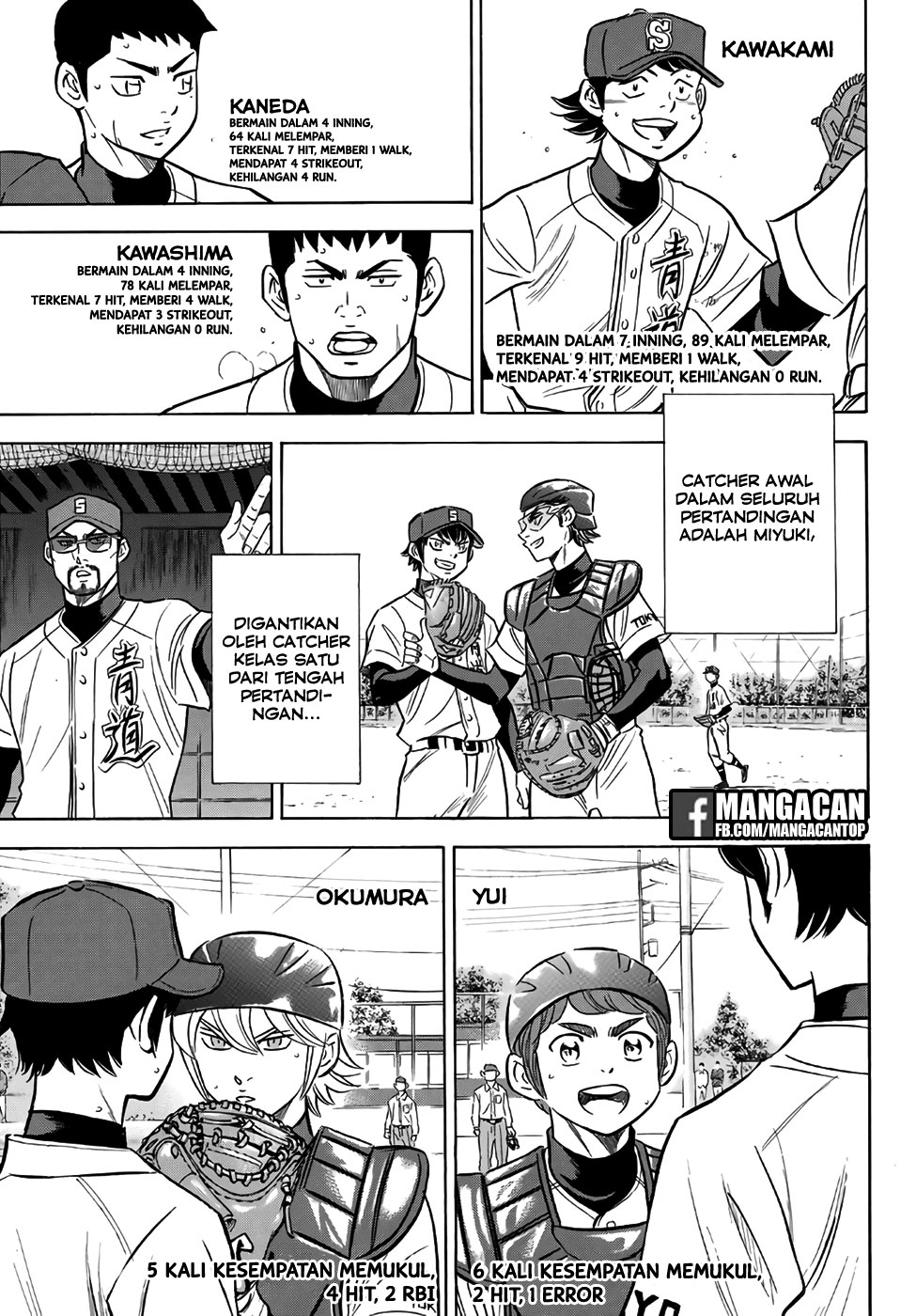 Diamond no Ace Act 2 Chapter 132 Gambar 19