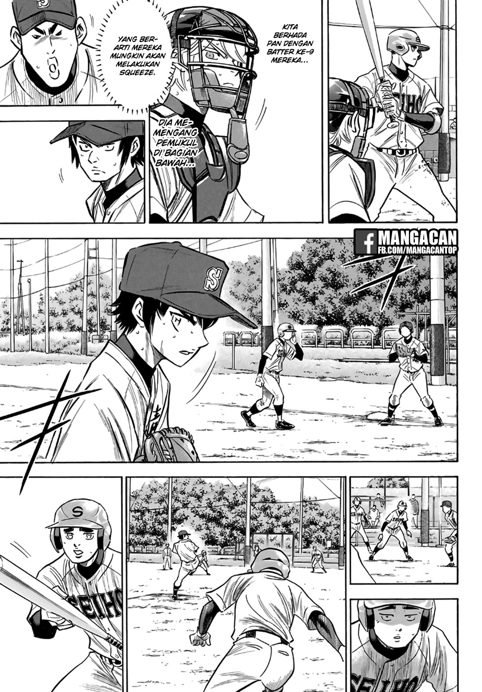 Diamond no Ace Act 2 Chapter 127 Gambar 13