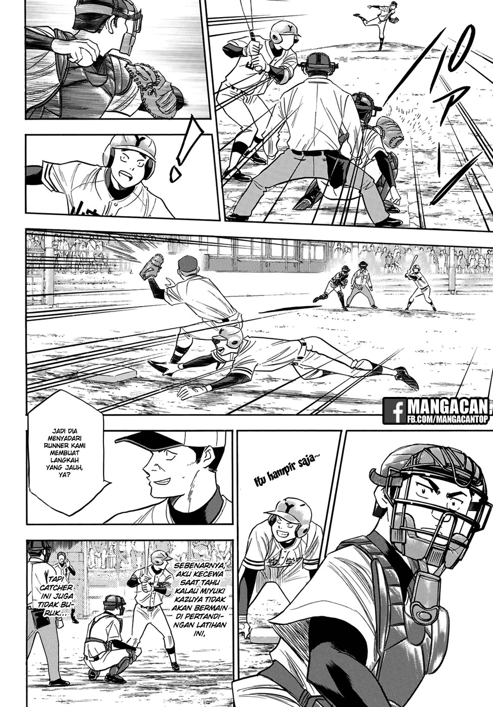 Diamond no Ace Act 2 Chapter 110 Gambar 10