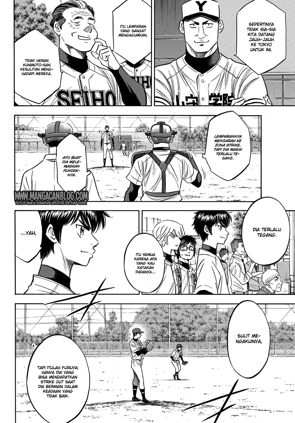 Diamond no Ace Act 2 Chapter 108 Gambar 16