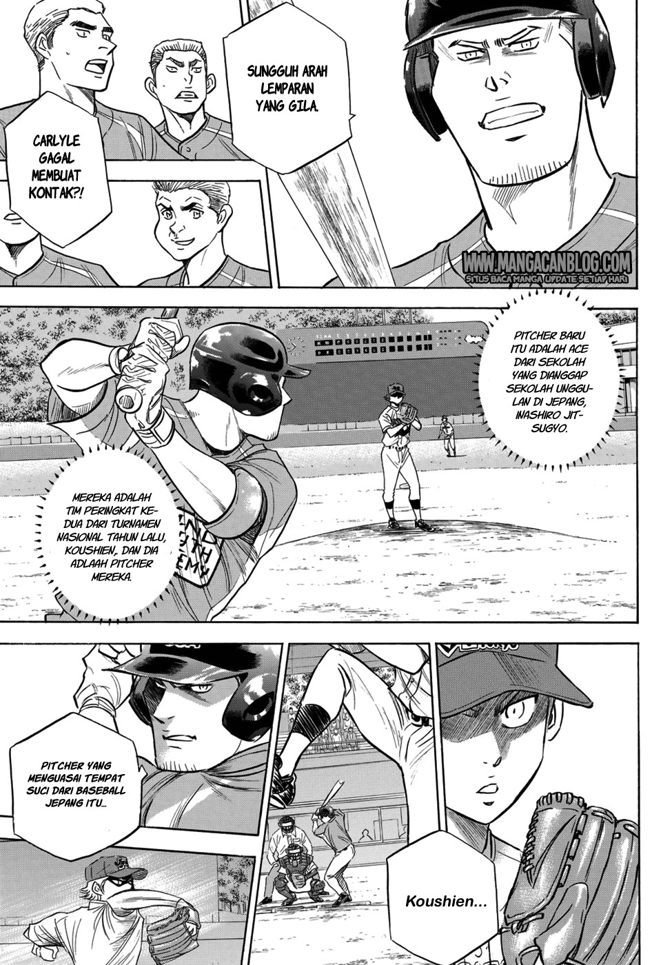 Diamond no Ace Act 2 Chapter 107 Gambar 12