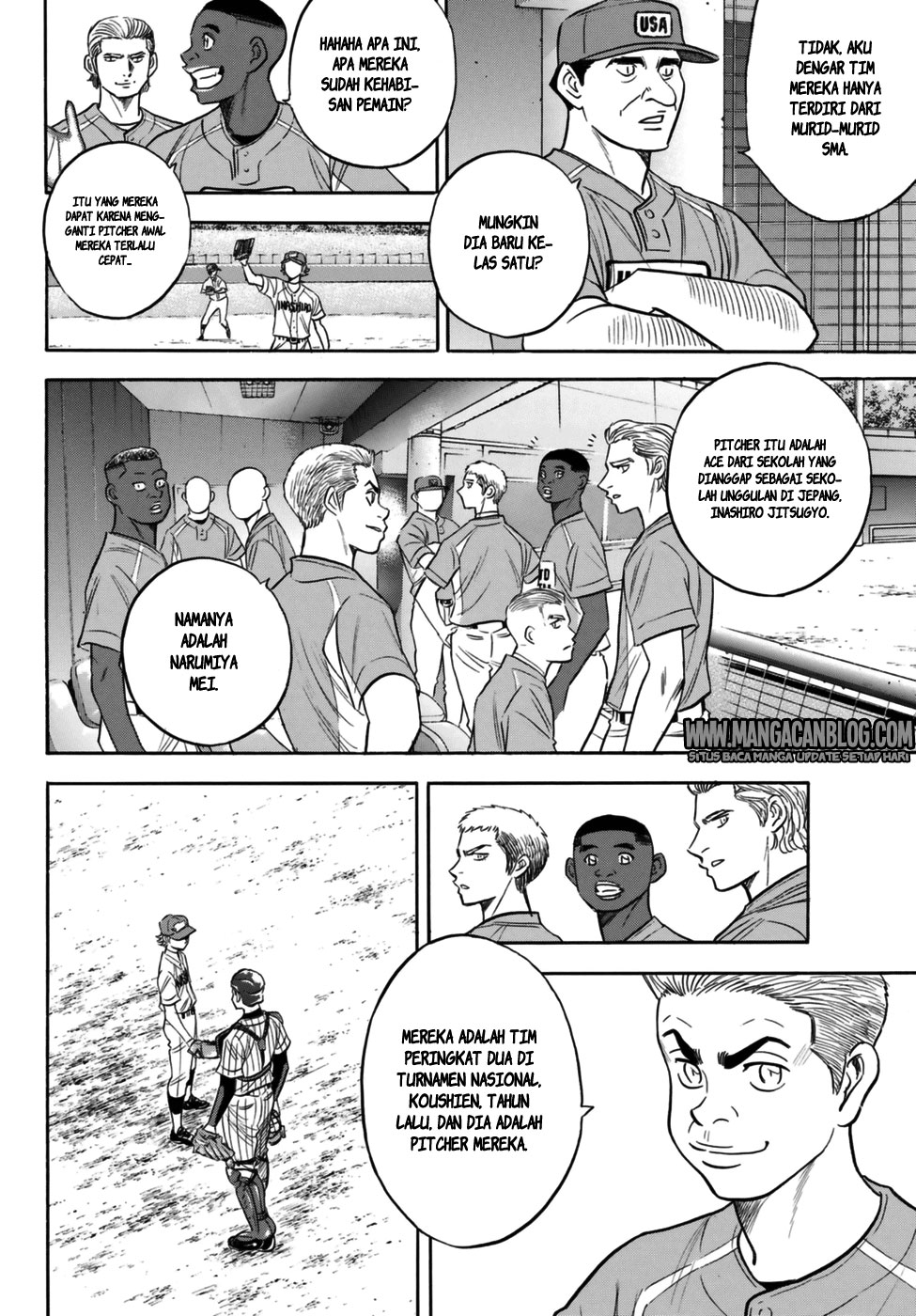 Diamond no Ace Act 2 Chapter 106 Gambar 12