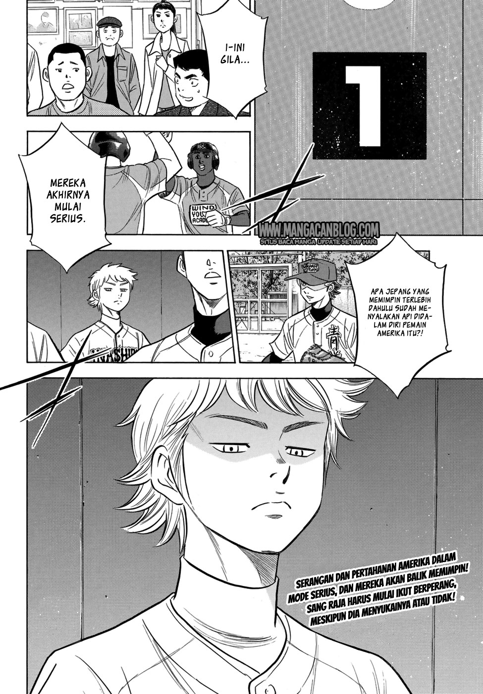 Diamond no Ace Act 2 Chapter 105 Gambar 19