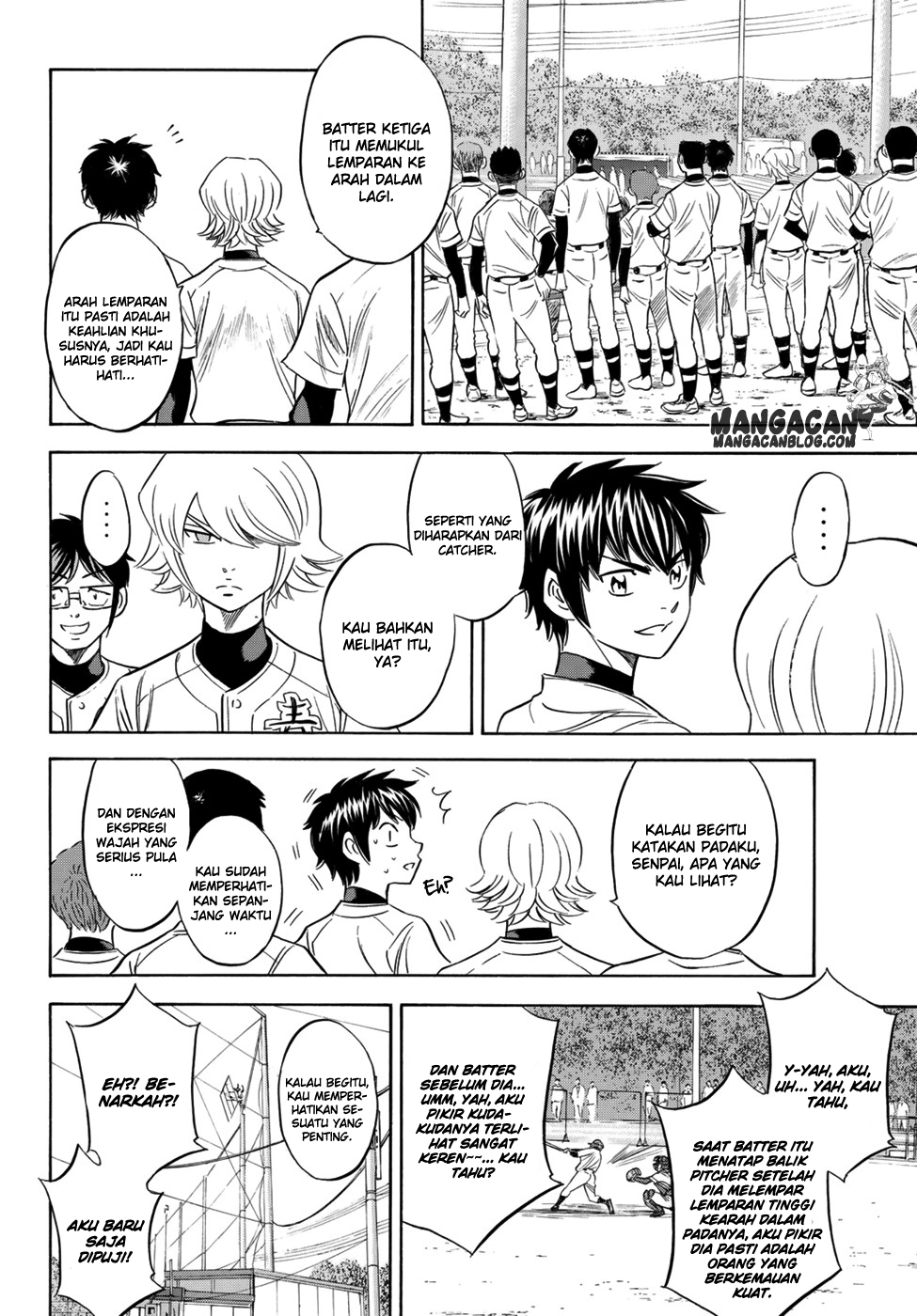 Diamond no Ace Act 2 Chapter 104 Gambar 18