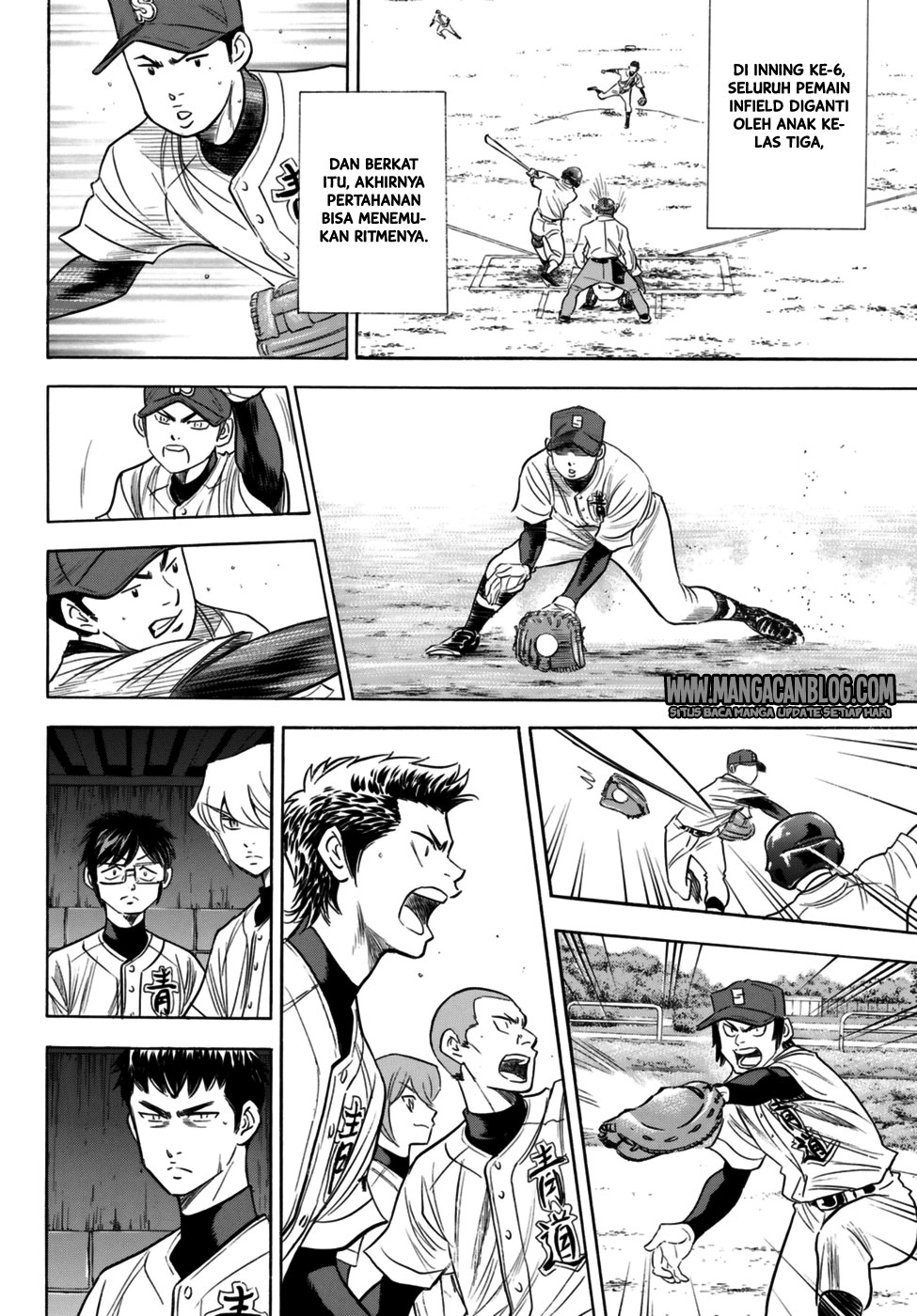 Diamond no Ace Act 2 Chapter 101 Gambar 16